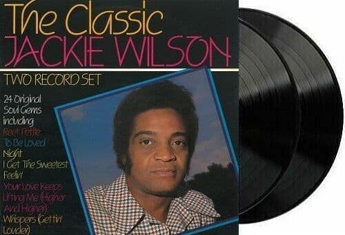 JACKIE WILSON The Classic Jackie Wilson Vinyl Record Album LP SMP 1983 R&B Soul - Picture 7 of 8