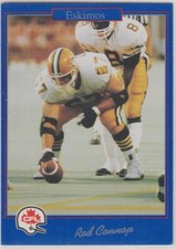 1991 Jogo #4 Rod Connop Edmonton Eskimos HOF Wilfred Laurier