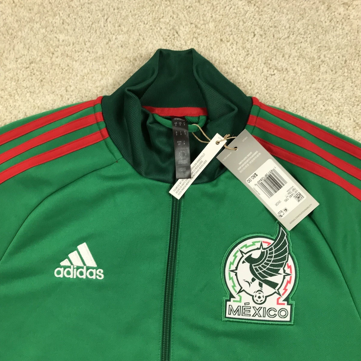 Adidas Mexico 3Stripes Track Top Scarborough Town Centre
