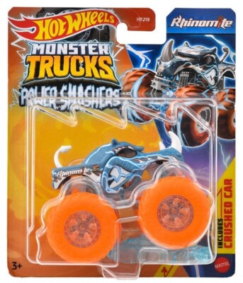 RHINOMITE - Power Smashers - Monster Trucks Hot Wheels Auto Die-cast Truck 1:64