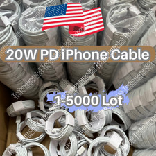 PD USB Type C Fast Charger Cable For Apple iPhone 14 13 12 11 Pro Max XR XS Lot