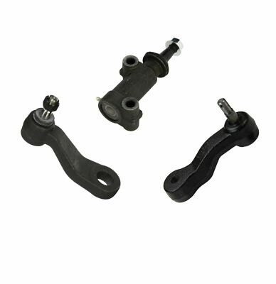 PartsW 3-Piece Idler Arm Bracket & Pitman Arm Kit With 4 Grooves For Cadillac Escalade, Chevy, GMC - View #2
