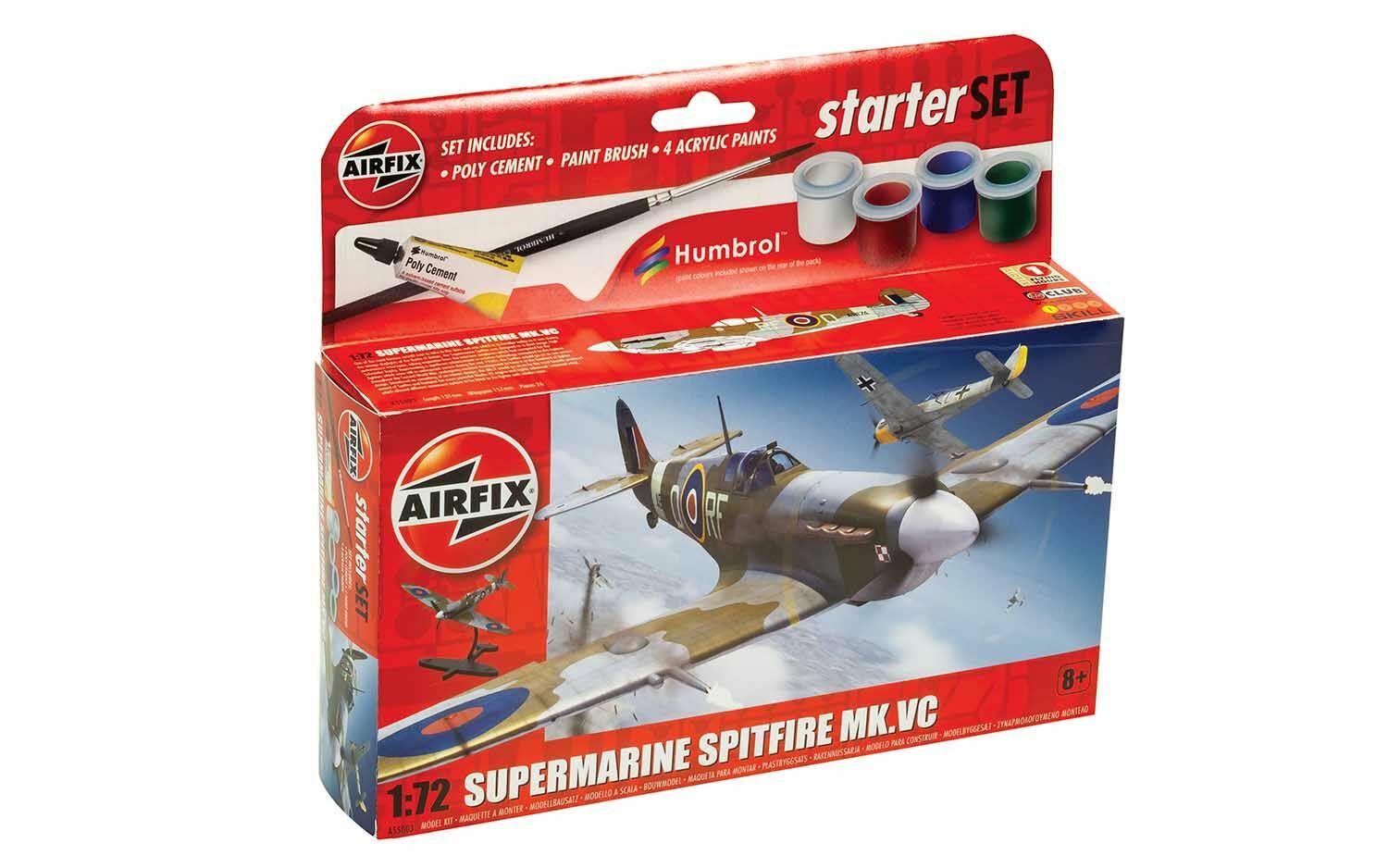 Airfix Supermarine Spitfire MkVc 1:72 Plastic Model Kit - A55001 - Image 19