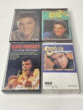 Elvis Presley Cassette Tapes Lot Of 4 Vintage Rare - Pre-Owned