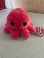 TeeTurtle - The Original Reversible Octopus Plushie - Light Pink  Dark Pink 4"