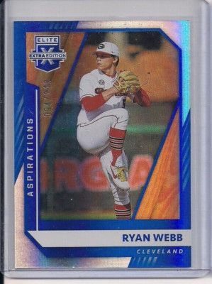 2021 Panini Elite Extra Edition Aspirations Ryan Webb 94/249