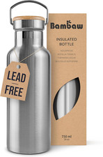 Insulated Water Bottle 24Oz Stainless Steel Water Bottle Insulated Water ...
