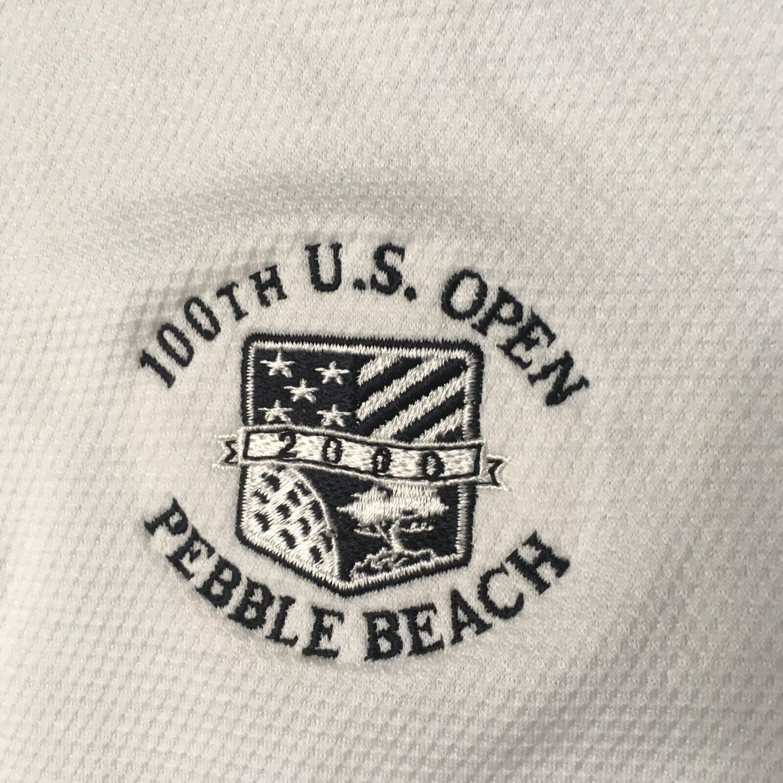 Vintage Tehama nancy Polo Shirt Pebble Beach 100t… - image 8