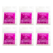 JMU Orthodontic Elastics Latex Free Dental Rubber Bands Intraoral Elastic Bands