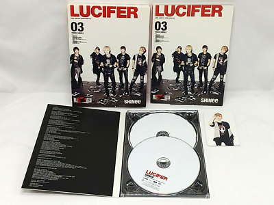 Shinee Lucifer Limited Edition Type B Japan CD+DVD+Photobook+ 