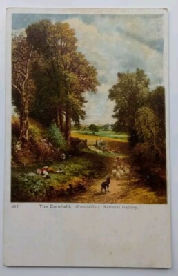 Kunst Postkarte - The Cornfield John Constable (unbesendet)