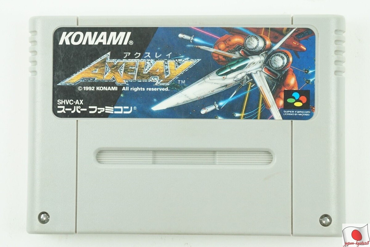 Axelay SNES KONAMI Nintendo Super Famicom From Japan | eBay