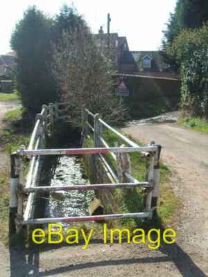 Photo 6x4 Nurton Brook Great Moor/SO8398 Scaffold poles and metal railin c2007
