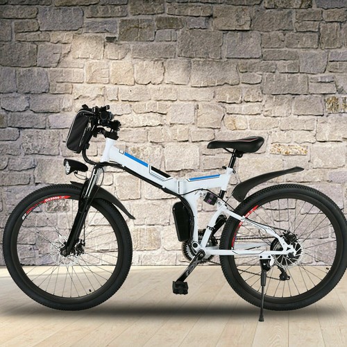 Electric Bike 26'' Folding Mountain 