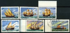 Saint Thomas et îles du Prince 1979 Mi. 598-603 Oblitéré 100% Voiliers