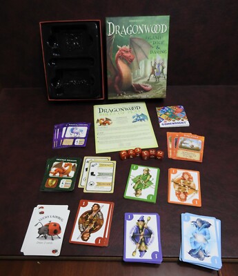 dragonwood a game of dice & daring board game
