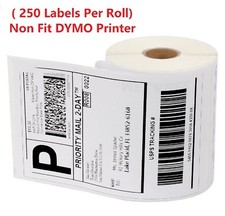 8 Rolls 4x6 Zebra Printer 2844 Eltron ZP450 Direct Thermal Shipping 2000 Labels