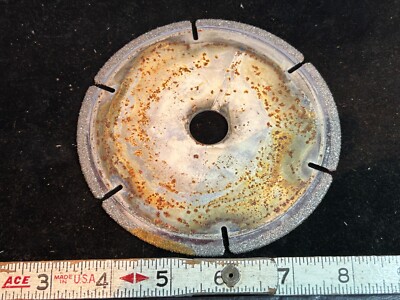1 NOS Diamond GRINDING WHEEL USA  5''x 3/4'' Hole  Invt# DR10#2