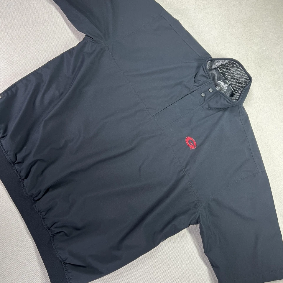 Georgia Ashworth Weather Systems Windshirt Mens 2XL Black Golf Water Resistant - Image 3 of 4