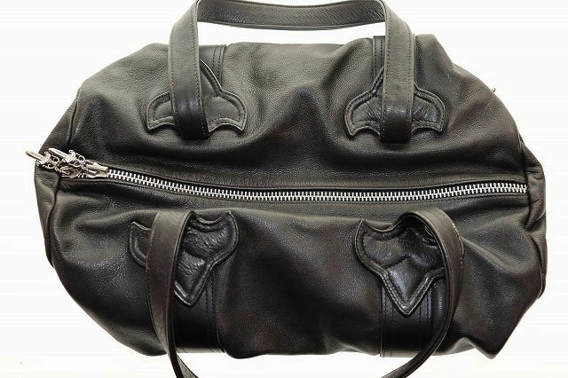 Chrome Hearts DUFFLE TINY Tiny Duffle Dagger Leat… - image 3