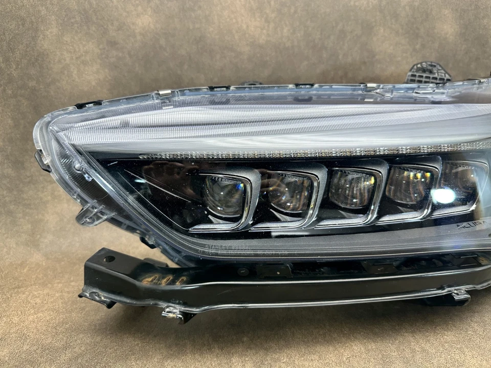 2018-2020 ACURA TLX A-SPEC conductor izquierdo led negro moldura faro OEM 18 19 20 Foto 4 de 4