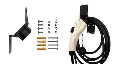 EVSE EV PHEV Electric Vehicle Charger Charging Cord Hanger and Plug Nozzle Do...
