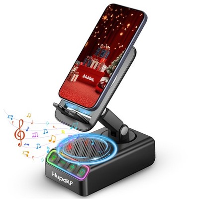 Hupoaf Wireless Induction Speaker, Telefon Lautsprecher Verstärker mit Classic Black