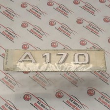 Emblem Sigla Modell Mercedes W168-W169 A170 Cod. A1688170015 Neu Original Emblem Sigla Modell Mercedes W168-W169 A170 Cod. A1688170015 Neu Original