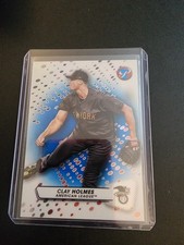 2023 Topps Pristine Clay Holmes #270 Blue Refractor #'d  74/75