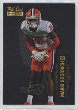 2022 Wild Card MATTE Black Mario Goodrich #MB-81 Rookie RC. rookie card picture