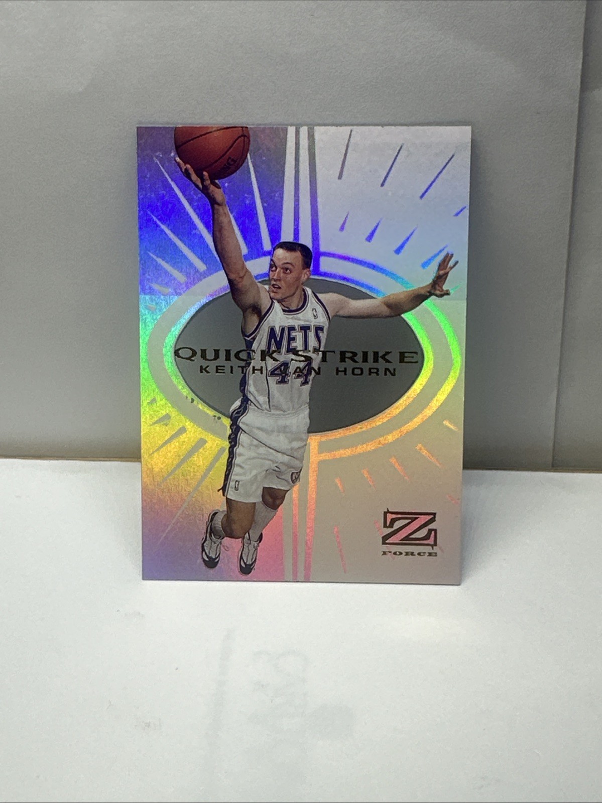 1997-98 SkyBox Z-Force #10 QS Keith Van Horn Force - Quick Strike