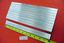 10 Pieces 1/2" X 1" ALUMINUM 6061 T6511 FLAT BAR 12" long Extruded Mill Stock 