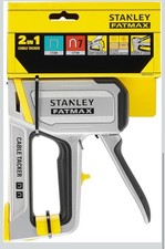 STANLEY FATMAX  2-in-1 Cable Tacker Gun Stapler Hi Low Power Switch Easy Squeeze