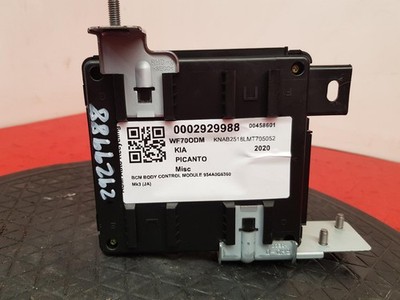 2020 KIA PICANTO BODY CONTROL MODULE 954A0G6360