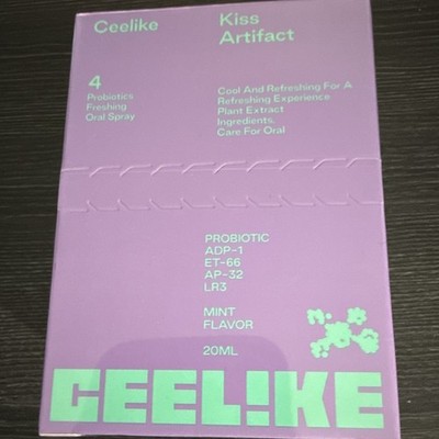 Ceelike Kiss Artifact Probiotics Breath Freshener Oral Spray, Mint 20 mL