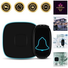 Wireless Doorbell - 1000ft Range, 38 Tunes Easy Installation Included