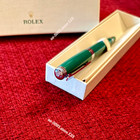 ROLEX Emerald Executive Green Rollerball Pen Refillable Boxed Edition AD Gift — photo 8