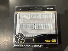 Woodland Scenics A2984 HO / OO Scale Picket Fence - NEW - Free Post