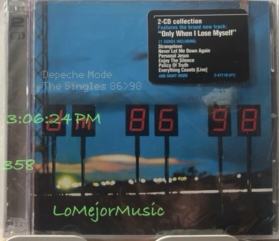 Rare No Longer Made 2CD Depeche Mode 1986-98 21 greatest singles Strangelove NEW
