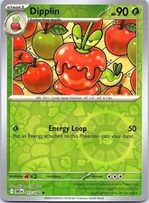 Dipplin Destined Rivals 017/182 Common Pokemon Reverse Holo NM Pokemon Card