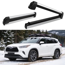 Ski Snowboard Rack Car Roof Rack 6 Pair Skis W Lock For Toyota Highlander