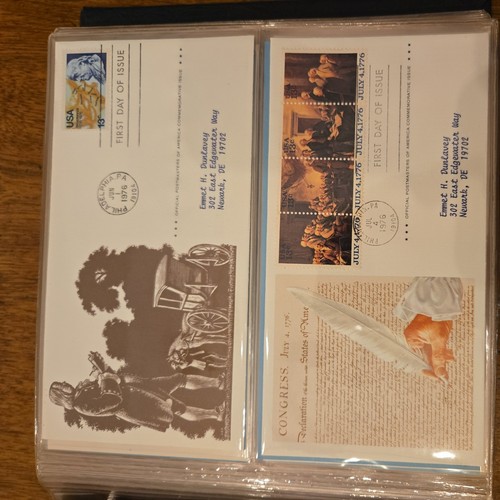 Philatelic First Day Covers 1976-'77-'78 With Certificate Of Authenticity - Picture 4 of 12