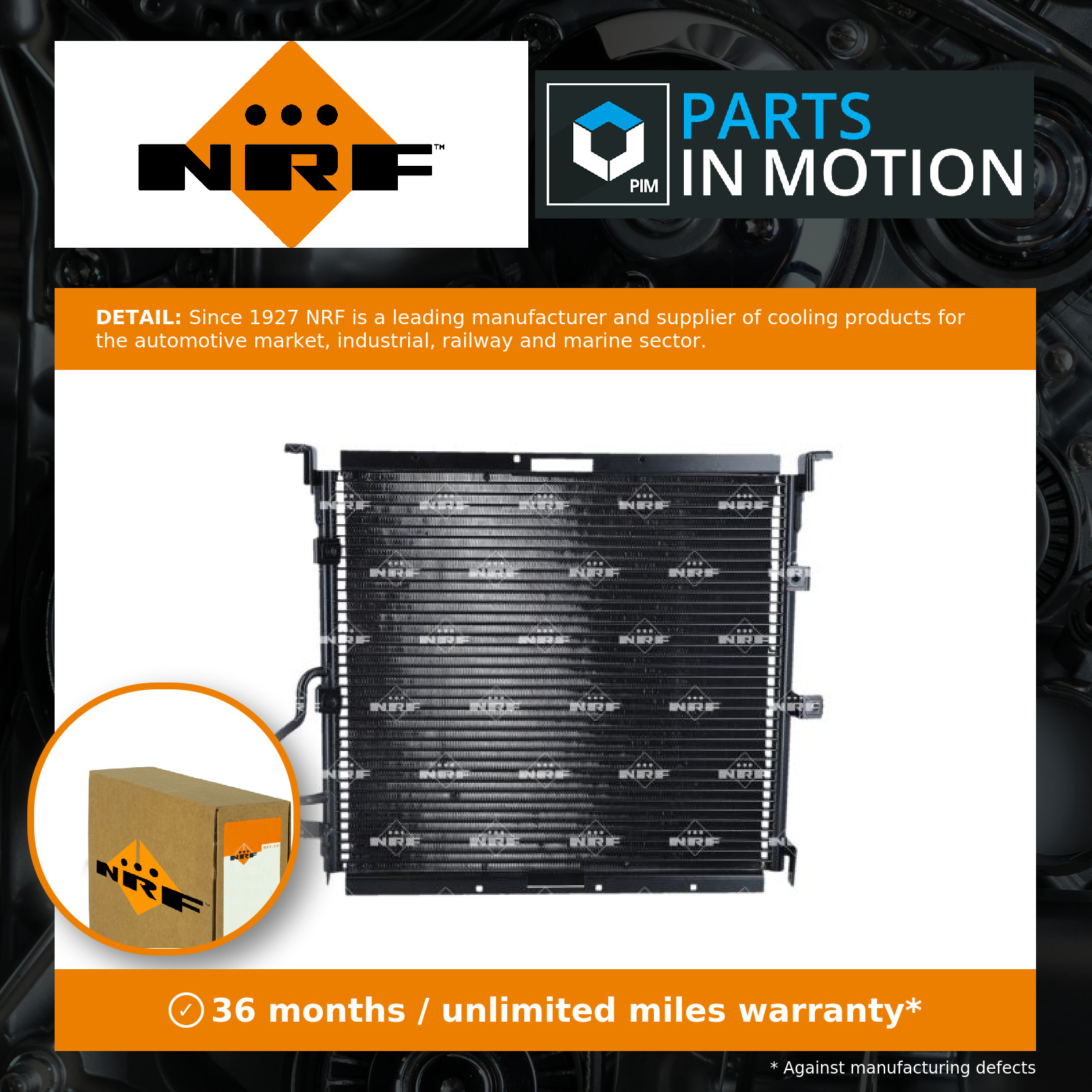 Air Con Condenser fits BMW 328 E36 2.8 95 to 99 AC Conditioning NRF 64538367946