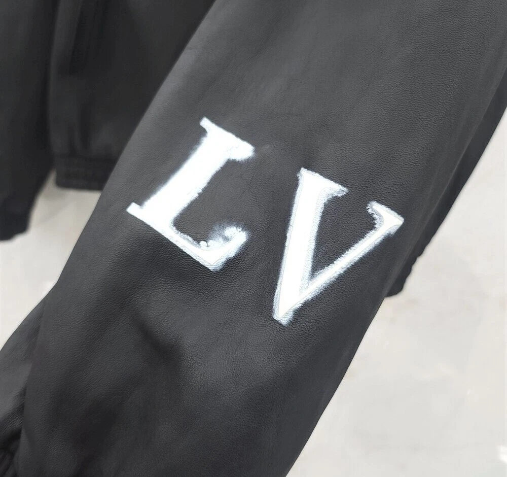 LOUIS VUITTON（LV） Giacca Bomber Louis Vuitton Monogram Shibori Reversibile Mista Pelle 1AB992