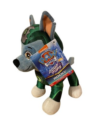 PAW Patrol Aqua Pups Rocky | Plüschtier Kuscheltier Stofftier 20cm | NEU