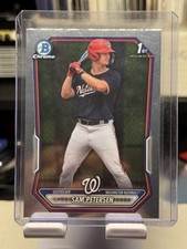2026 Bowman #BCP-122 Chrome Prospects - Sam Petersen Nationals 1st Bowman