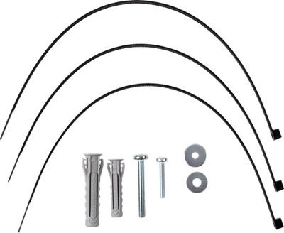ACERBIS X-Grip Frame Guards - Silver/Black - KX 250/X/450