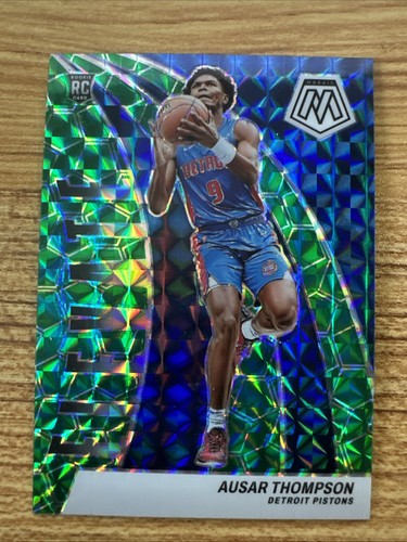 2023-24 Panini Mosaic - Elevate Ausar Thompson #10 Green Mosaic Prizm (RC)