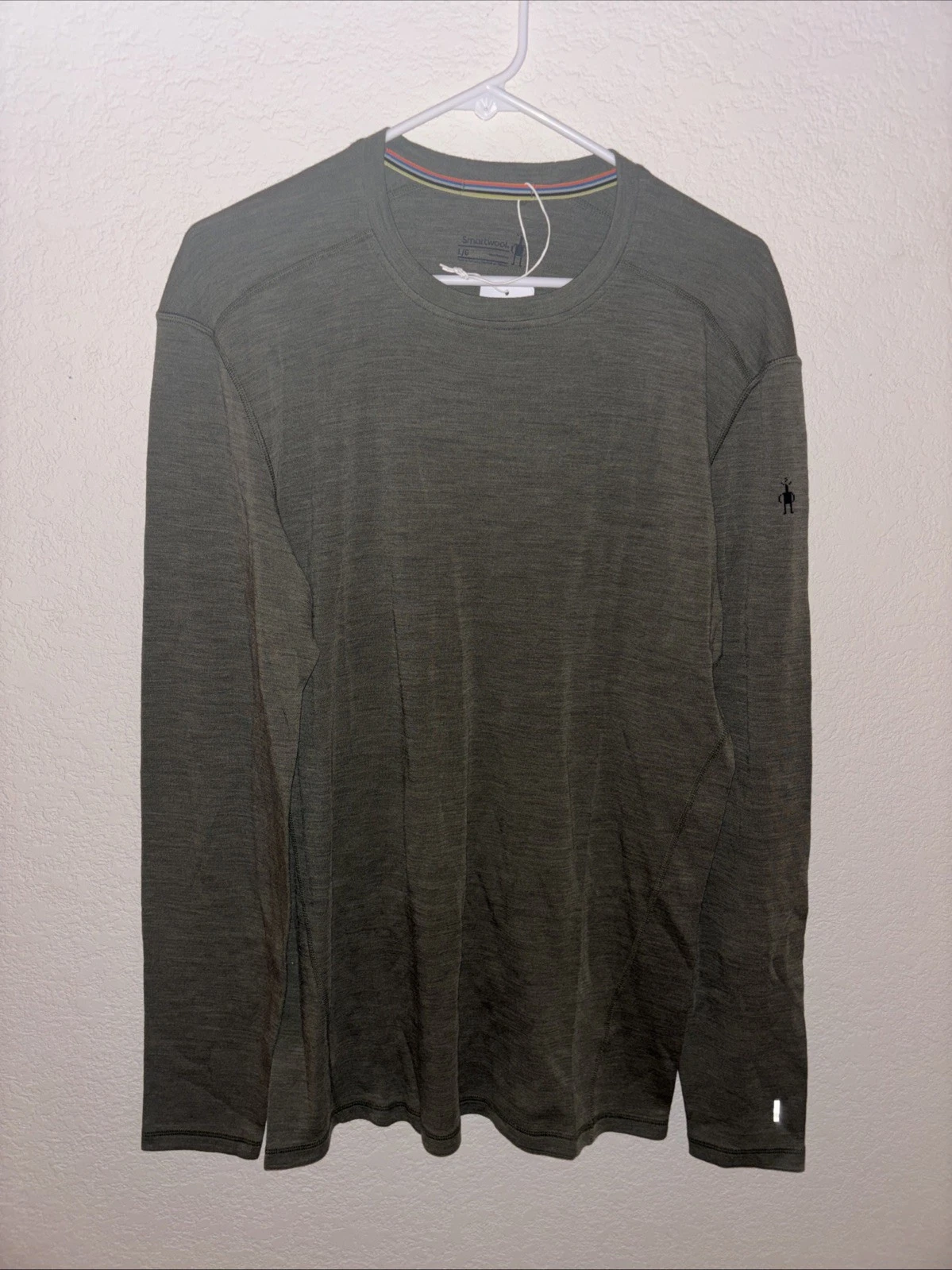 SMARTWOOL Classic Merino Wool THERMAL Base Layer Crew Mens Large Winter Moss NWT
Opens in a new wind