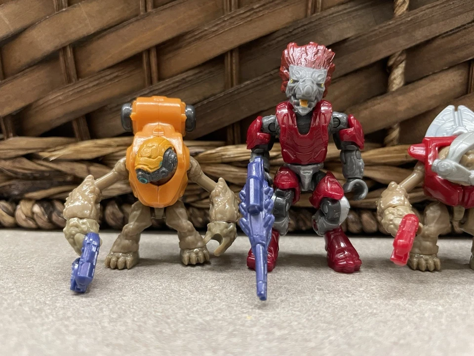 Banished Grunt Jackal Skirmisher Lot Halo Mega Bloks Construx Infinite Wars 2 - Imagem 2 de 3